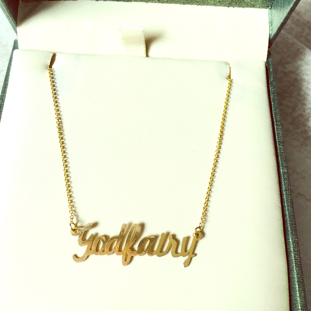 Mappins 10k Godfairy Necklace
